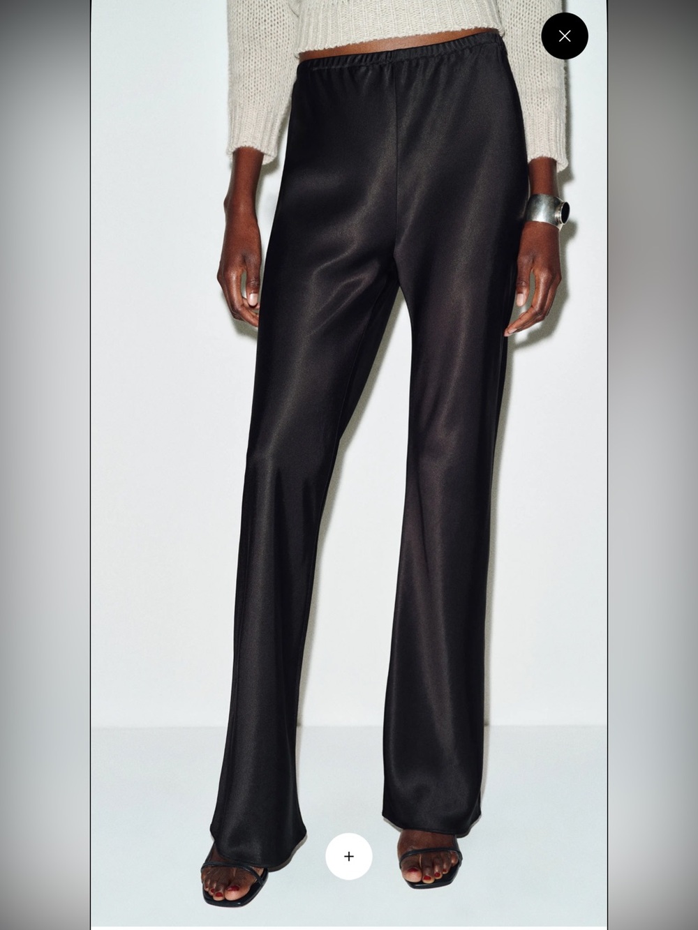 Reformation Gale Satin Pants Size M Petite